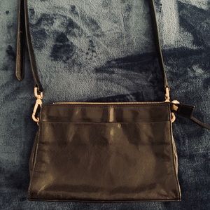 Black HOBO Bag 100% Leather